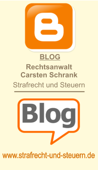 BLOG Rechtsanwalt Carsten Schrank Strafrecht und Steuern   www.strafrecht-und-steuern.de